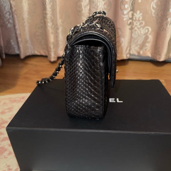 Chanel Black Python Bag - Picture 6 of 12